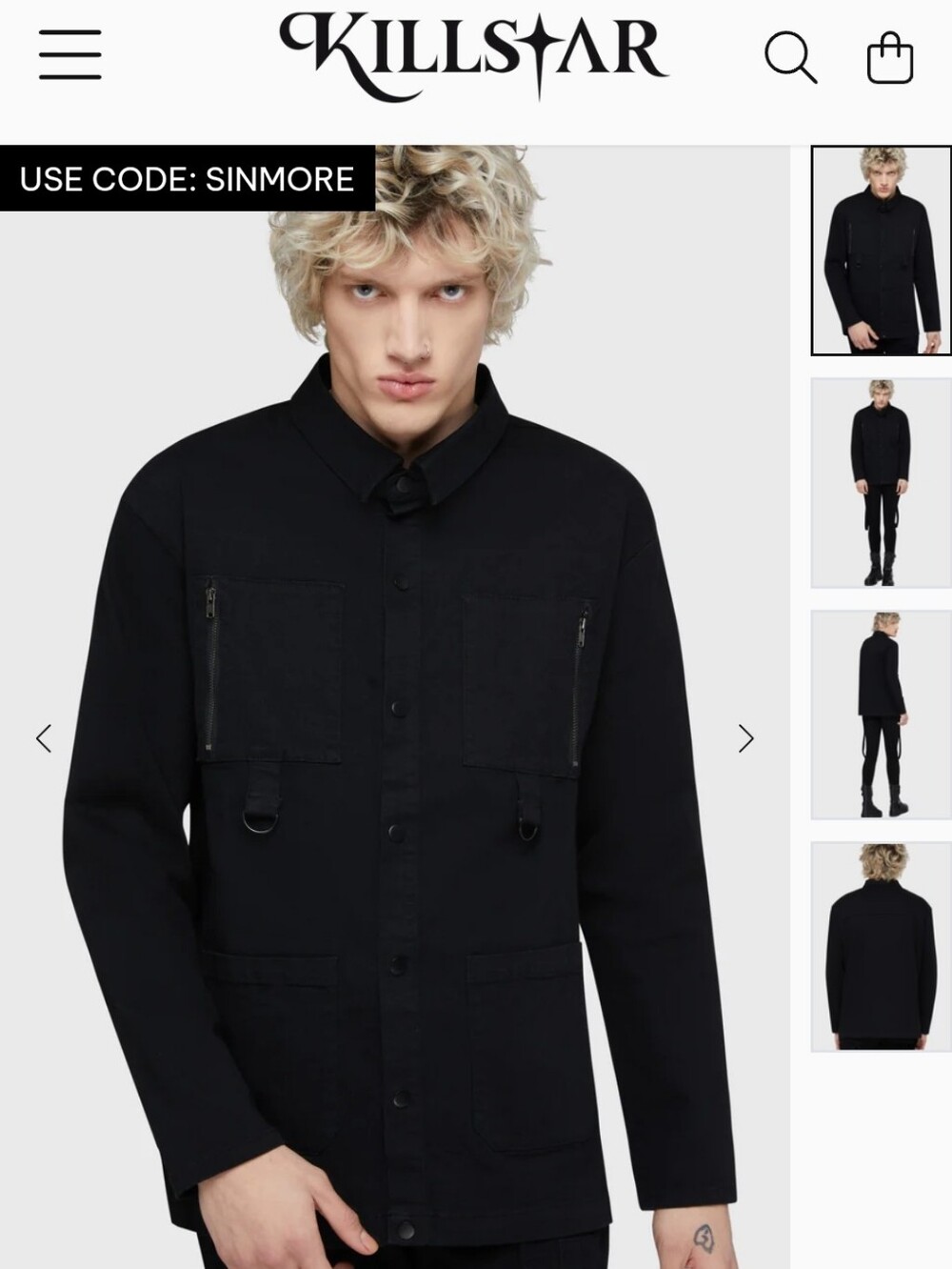 Killstar Astrora Jacket -Black